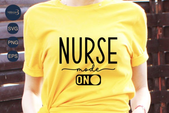 Nurse Mode on Nursing School Svg Graphics