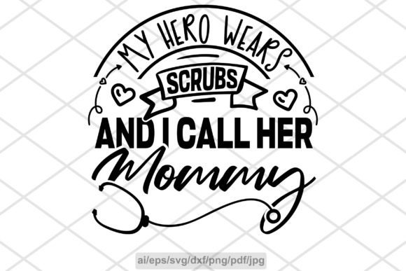 Nurse Mom T Shirt Svg Design Graphics