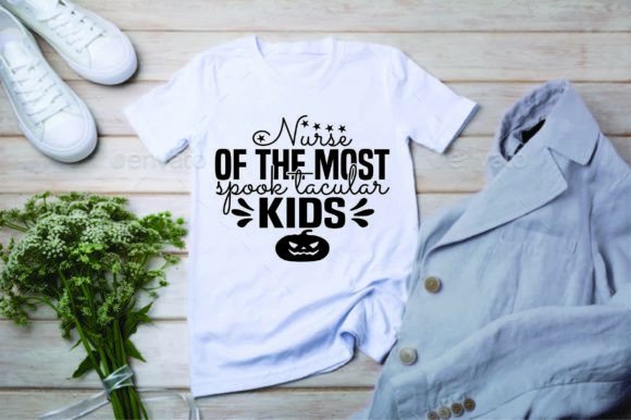 Nurse of the Most SHalloween Svg Design: Graphics & T-Shirt Designs