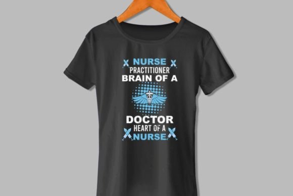 Nurse Practitioner Brain of a Doctor-svg Graphics