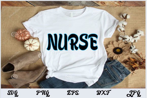 Retro Nurse Design, Graphics for T-Shirt Designs
