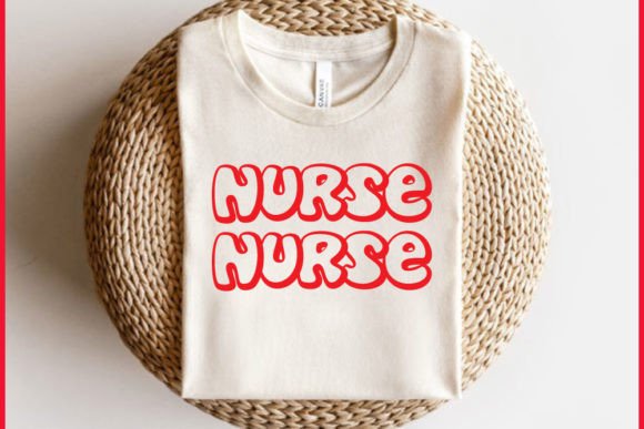 Retro Nurse T-shirt Design, Nurse Graphics